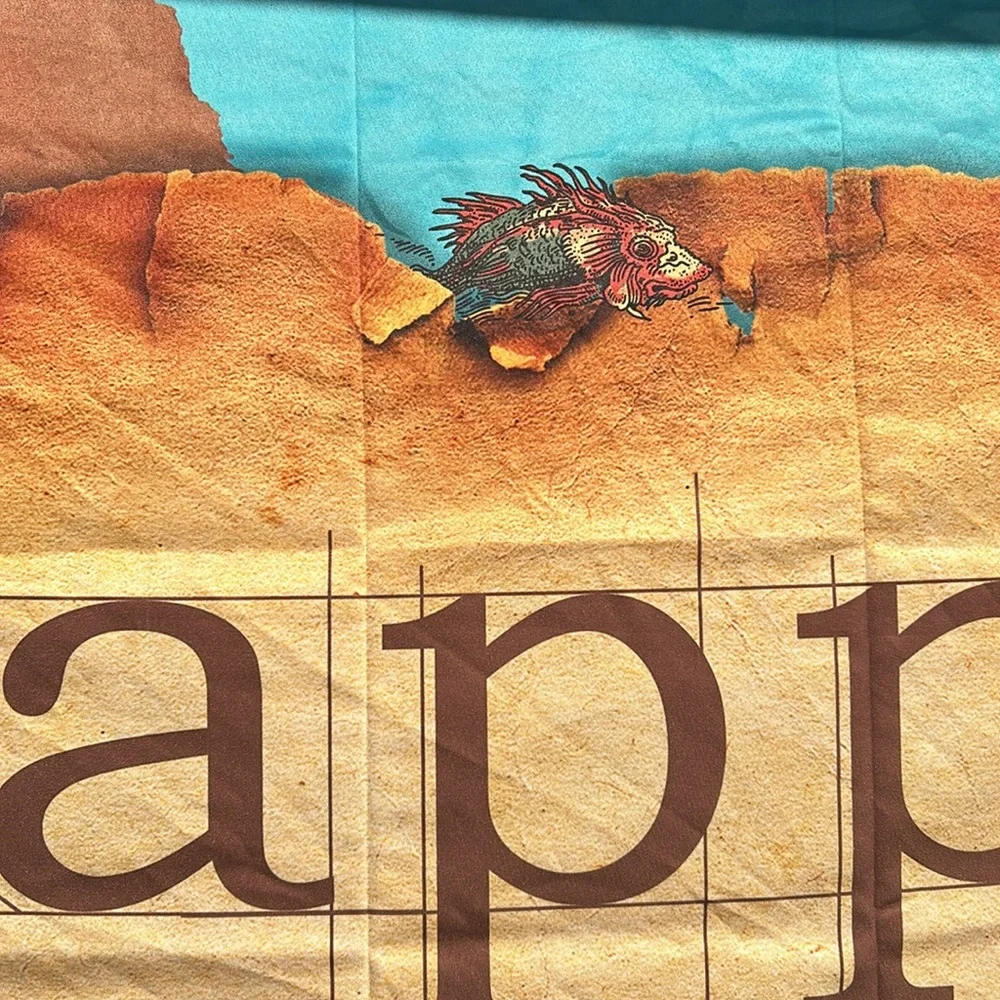 Pirate map happy birthday backdrop & jolly Roger flag, 3 x 5